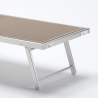 4 Aluminium strand ligbedden Limited Edition Santorini 