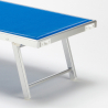 2 stuks professionele aluminium ligbedden Santorini Model