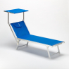 2 stuks professionele aluminium ligbedden Santorini Korting