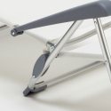 Opvouwbare strandstoel Gargano met armleuningen van aluminium  Kosten