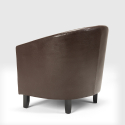Klassiek design fauteuil Seashell van kunstleer  Keuze
