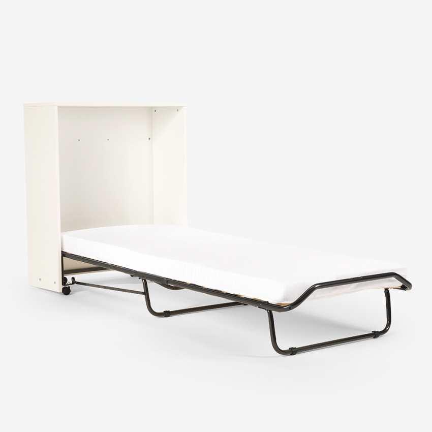 Opklapbed met matras en lattenbodem 80x190 cm Atena Aanbieding Opklapbed met matras en lattenbodem 80x190 cm Atena Aanbieding