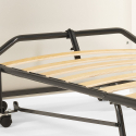 Opklapbed met matras en lattenbodem 80x190 cm Atena Afmetingen