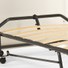 Opklapbed met matras en lattenbodem 80x190 cm Atena Afmetingen
