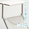 20 Ligbedden aluminium strand stock Santorini