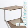 Professioneel ligbed Santorini Limited Edition voor het strand 