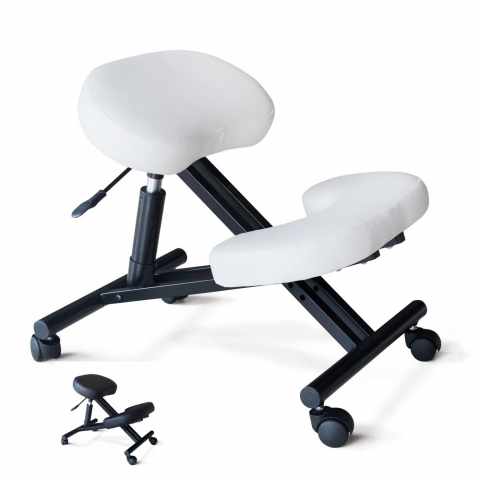 Orthopedische kantoorstoel Balancesteel  Aanbieding