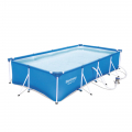 Bovengronds rechthoekig zwembad Bestway 56424 Steel Pro 400x211x81cm Aanbieding