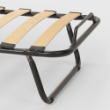 Opklapbed met lattenbodem en microvezelmatras 80x180 cm Apollo 