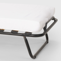 Opklapbed met lattenbodem en microvezelmatras 80x180 cm Apollo 