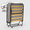 Opklapbaar bed Demetra met microvezel matras en lattenbodem, 80x190cm Aankoop