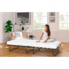 Opklapbed met lattenbodem en microvezelmatras 80x180 cm Apollo Keuze