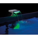 Waterval met multicolor Led verlichting voor bovengronds zwembad Intex 28090 Voorraad