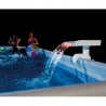 Waterval met multicolor Led verlichting voor bovengronds zwembad Intex 28090 Afmetingen