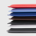 Set van 4 stoelkussens van gewatteerd kunstleer voor binnen en buiten 27x27 cm Hop 