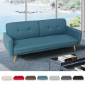 Scandinavisch design 3-zits stoffen slaapbank Merida Aanbieding