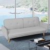 Scandinavisch design 3-zits stoffen slaapbank Merida Prijs