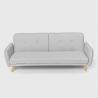 Scandinavisch design 3-zits stoffen slaapbank Merida Aankoop