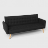 3-zits stoffen slaapbank in Scandinavisch design Malibu 
