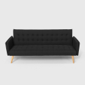 3-zits stoffen slaapbank in Scandinavisch design Malibu 