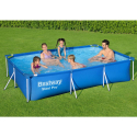 Bovengronds rechthoekig zwembad Bestway 56411 Steel Pro 300x201x66 cm Aanbod
