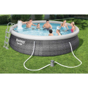 Bovengronds rond zwembad Bestway 57372 Fast Set 457x107 cm Verkoop
