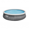 Bovengronds rond zwembad Bestway 57372 Fast Set 457x107 cm Korting