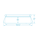 Bovengronds rond zwembad Bestway 57372 Fast Set 457x107 cm Karakteristieken