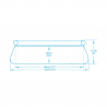 Bovengronds rond zwembad Bestway 57372 Fast Set 457x107 cm Karakteristieken