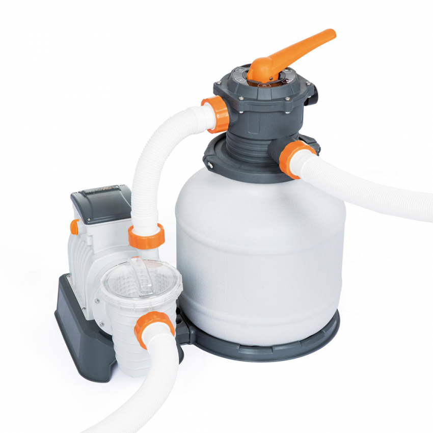 Zandfilterpomp voor het zwembad Bestway 58499 Flowclear vanaf 8,327 liter/uur Aanbieding