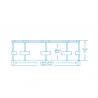 Bovengronds rond zwembad Bestway 56408 Steel Pro Max 305x76 cm Afmetingen