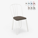 Industriële stalen stoelen voor bars en keukens Ferrum Aanbod