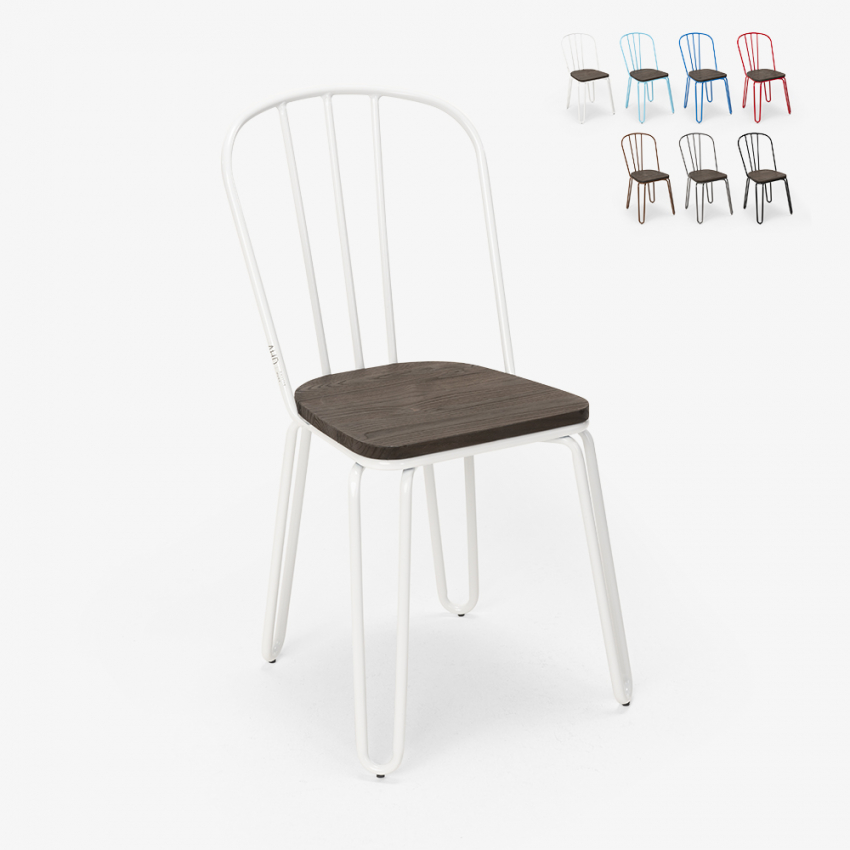 Industriële stalen stoelen voor bars en keukens Ferrum Aanbod Industriële stalen stoelen voor bars en keukens Ferrum Aanbod