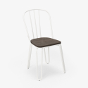 Industriële stalen stoelen voor bars en keukens Ferrum 