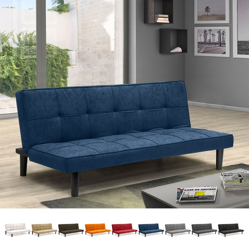 Stoffen design 2-zits slaapbank Giada