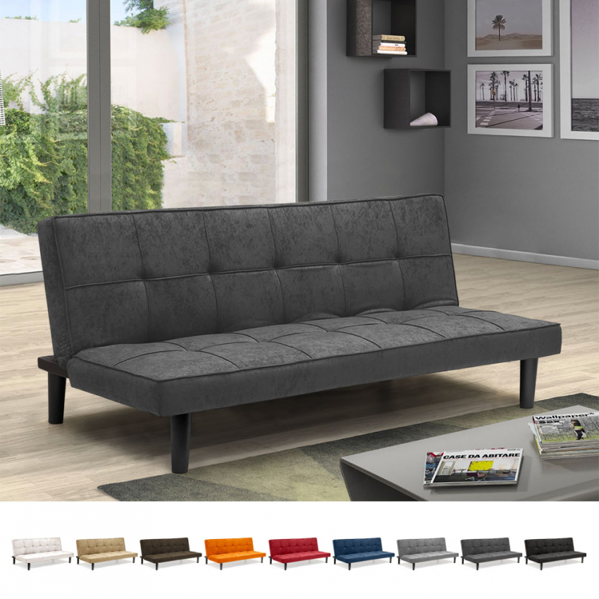Stoffen design 2-zits slaapbank Giada Catalogus