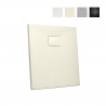 Vierkante douchebak 80x80 cm voor een moderne badkamer Stone 
