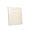 Vierkante douchebak 80x80 cm voor een moderne badkamer Stone 
