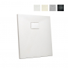 Vierkante douchebak 90x90 cm Stone Aanbieding