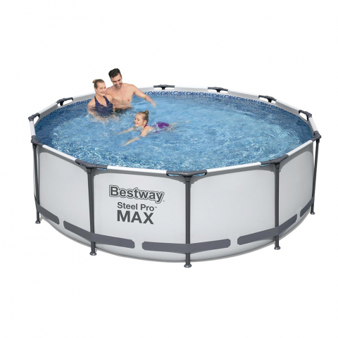 Bovengronds zwembad Bestway 56418 Steel Pro Max rond 366x100cm Aanbieding