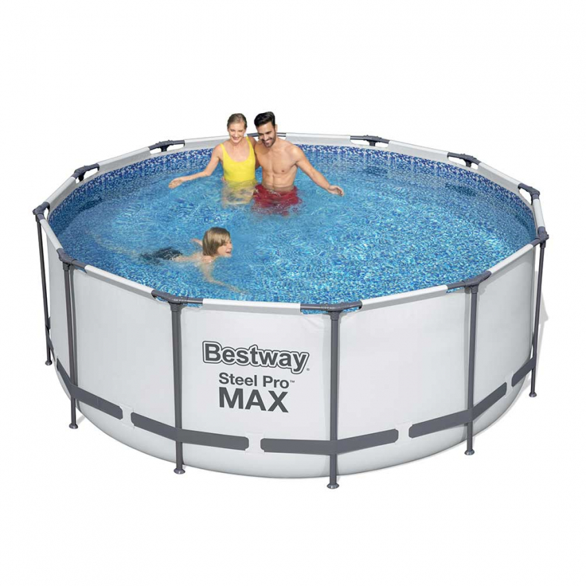 Bovengronds rond zwembad Bestway 56420 Steel Pro Max 366x122 cm Aanbieding Bovengronds rond zwembad Bestway 56420 Steel Pro Max 366x122 cm Aanbieding