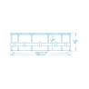 Bovengronds rond zwembad Bestway 56420 Steel Pro Max 366x122 cm Karakteristieken