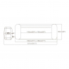 Opblaasbare whirlpool Lay-Z spa Ibiza AirJet 6 zitplaatsen Bestway 60015 180x66cm 