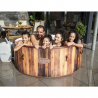 Opblaasbare whirlpool Bestway 60025 Lay-Z spa Helsinki Airjet 7 zitplaatsen 180x66cm Kortingen