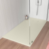 Rechthoekige douchebak van hars 110x70 cm Stone 