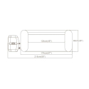 Opblaasbare whirlpool Bestway 60037 Lay-Z SPA St. Lucia Airjet met 3 zitplaatsen 170x66cm 