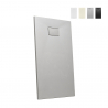 Rechthoekige douchebak 120x70 cm Stone Kosten