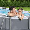 Bovengronds ovaal zwembad 5614A Bestway Power Steel 305x200x84 cm Kortingen