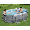 Bovengronds ovaal zwembad 5614A Bestway Power Steel 305x200x84 cm Aanbod