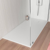 Rechthoekige douchebak 120x80 cm Stone 